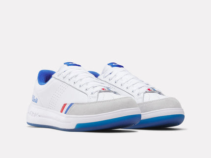 Reebok G-Unit G6 White Blue Red 100289469 SneakerMood Pair, front three-quarter view