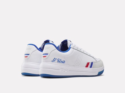 Reebok G-Unit G6 White Blue Red 100289469 SneakerMood Pair, rear three-quarter view