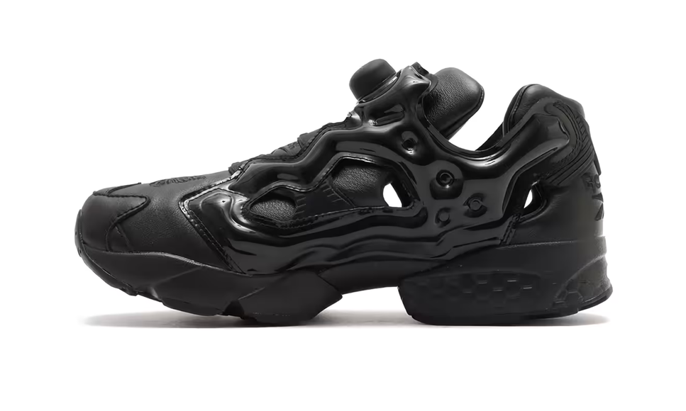 Reebok Instapump Fury 94 Needles Black 100207689 SneakerMood Front three-quarter view
