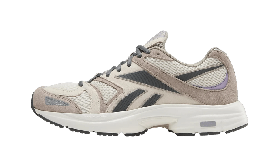 Reebok Premier Road Plus 6 Ash Alabaster 100208269 SneakerMood Side view, toe pointing left
