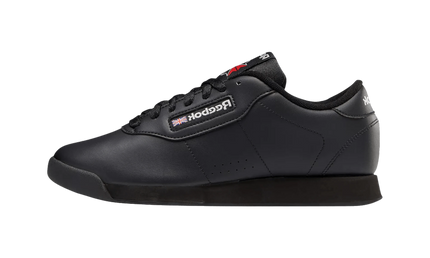 Reebok Princess Black 100000120 SneakerMood Side view, toe pointing left
