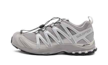 Salomon XA Pro 3D Alloy Silver L41617500 SneakerMood Side view, toe pointing left