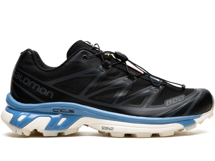 Salomon XT-6 Black Riviera L41640900 SneakerMood Side view, toe pointing right