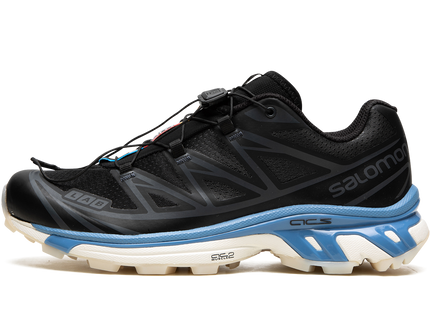Salomon XT-6 Black Riviera L41640900 SneakerMood Side view, toe pointing left