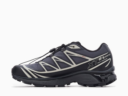 Salomon XT-6 Gore-Tex Black Lunar Rock L41663500 SneakerMood Side view, toe pointing left