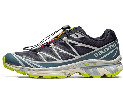 Salomon XT-6 Gore-Tex Night Sky China Blue L41741100 SneakerMood Side view, toe pointing left