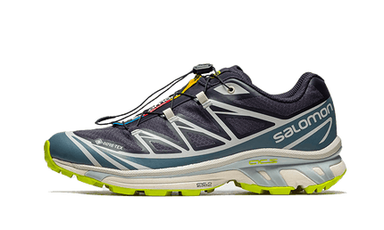 Salomon XT-6 Gore-Tex Night Sky China Blue L41741100 SneakerMood Side view, toe pointing left