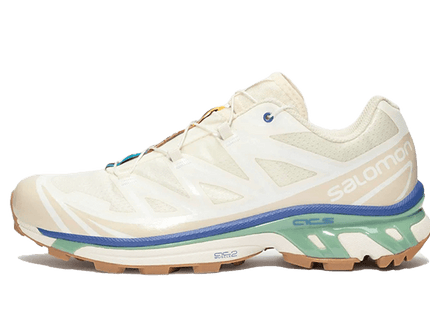 Salomon XT-6 Vanilla Ice Granite Green Gum L41709800 SneakerMood Side view, toe pointing left