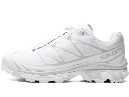 Salomon XT-6 White Lunar Rock L41252900 SneakerMood Side view, toe pointing left