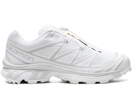 Salomon XT-6 White Lunar Rock L41252900 SneakerMood Side view, toe pointing right