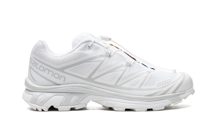 Salomon XT-6 White Lunar Rock L41252900 SneakerMood Side view, toe pointing right