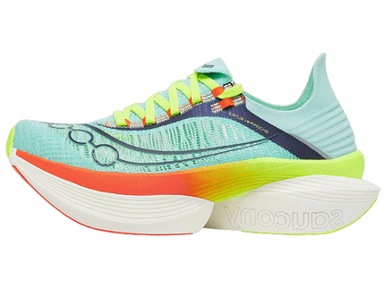 Saucony Endorphin Elite 2 Splash Fire S30994-131 SneakerMood Side view, toe pointing left
