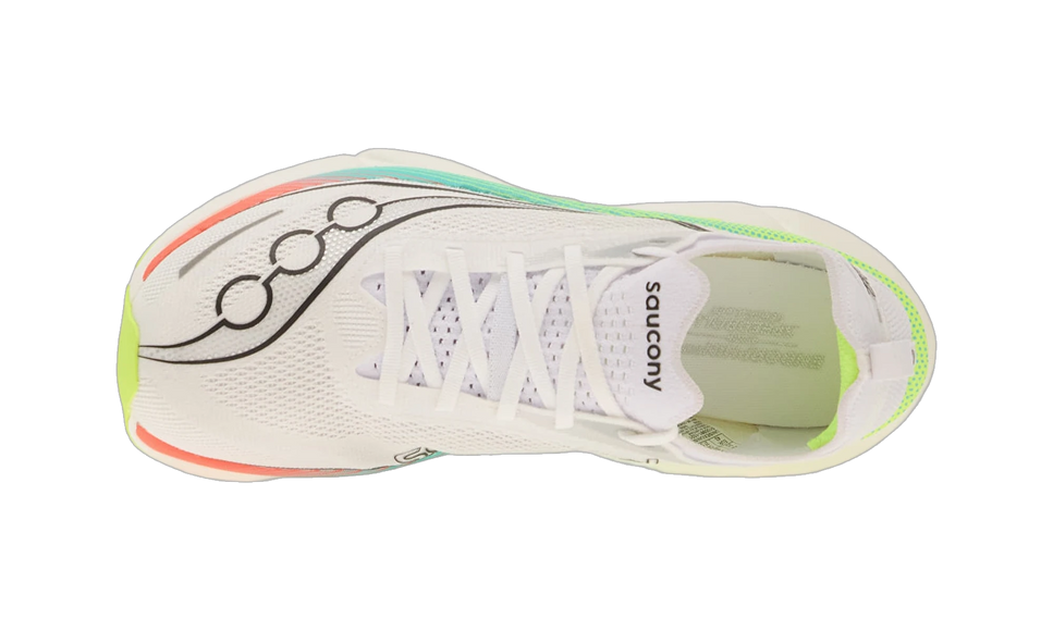 Saucony Endorphin Elite 3 White Multi S100981-1021 SneakerMood Top view