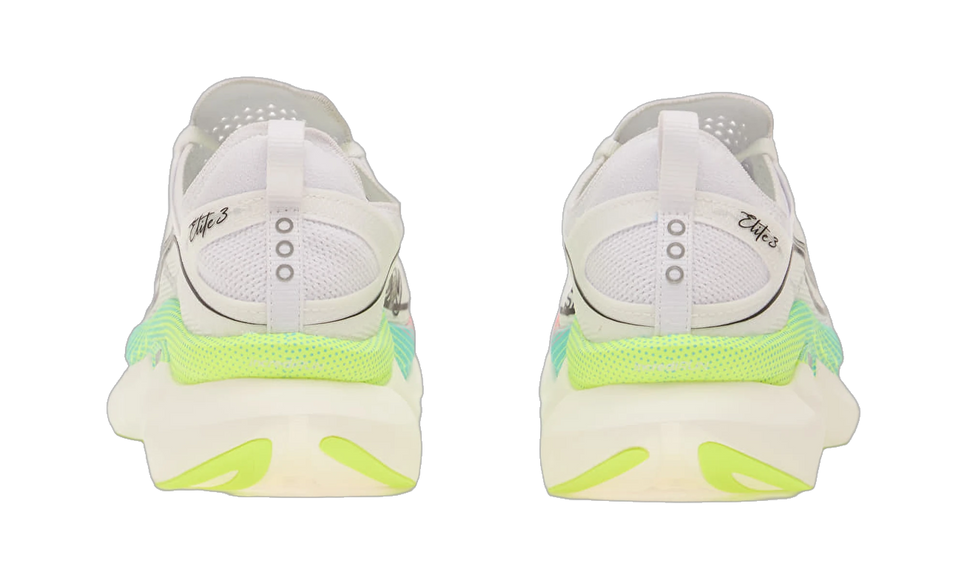Saucony Endorphin Elite 3 White Multi S100981-1021 SneakerMood Heel view