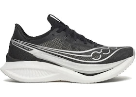 Saucony Endorphin Pro 5 Black Silver S21064-100 SneakerMood Side view, toe pointing right
