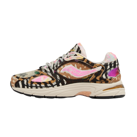 Saucony Grid Jazz 9 Westside Gunn Awesome Gods S71047-5 SneakerMood Side view, toe pointing left