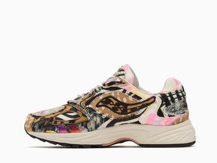 Saucony Grid Jazz 9 Westside Gunn Awesome Gods S71047-5 SneakerMood Side view, toe pointing left