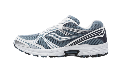 Saucony Grid Legacy Windward White S101836-1003 SneakerMood Side view, toe pointing left