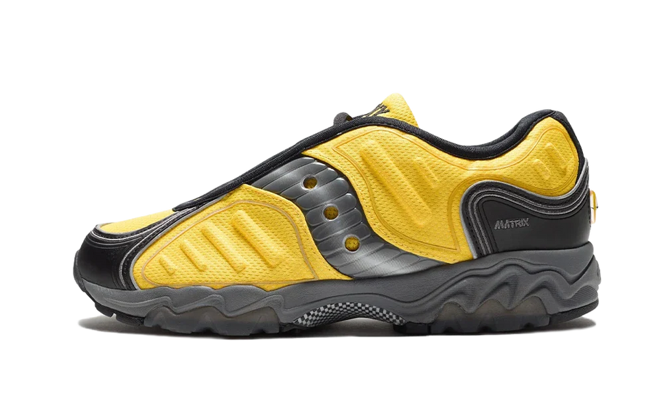Saucony Matrix OG Yellow Black S70906-1 SneakerMood Side view, toe pointing left