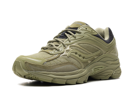 Saucony ProGrid Omni 9 Armor Green S70897-2 SneakerMood Front three-quarter view