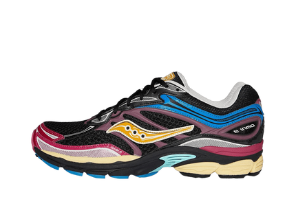 Saucony ProGrid Omni 9 Black Multi S70739-65 SneakerMood Side view, toe pointing left