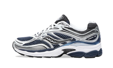 Saucony ProGrid Omni 9 Deep Navy S70739-41 SneakerMood Side view, toe pointing left