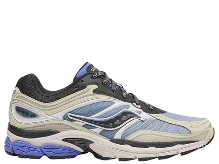Saucony ProGrid Omni 9 Fade Pack Blue S70933-1 SneakerMood Side view, toe pointing right