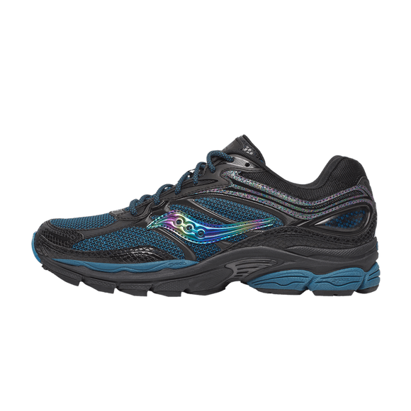 Saucony ProGrid Omni 9 Glowaconstrictor Black S70934-3 SneakerMood Side view, toe pointing left