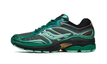 Saucony ProGrid Omni 9 Glowaconstrictor Green S70934-2 SneakerMood Side view, toe pointing left