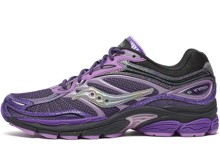 Saucony ProGrid Omni 9 Glowaconstrictor Pack Pink S70934-1 SneakerMood Side view, toe pointing left
