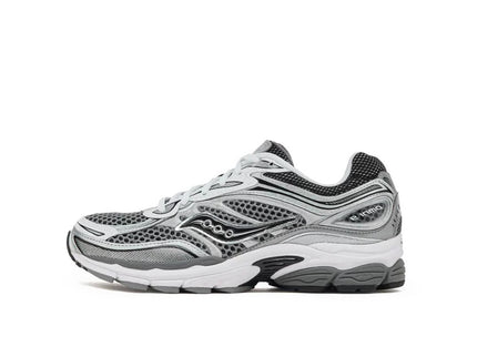 Saucony ProGrid Omni 9 Grey Silver Black S70739-42 SneakerMood Side view, toe pointing left