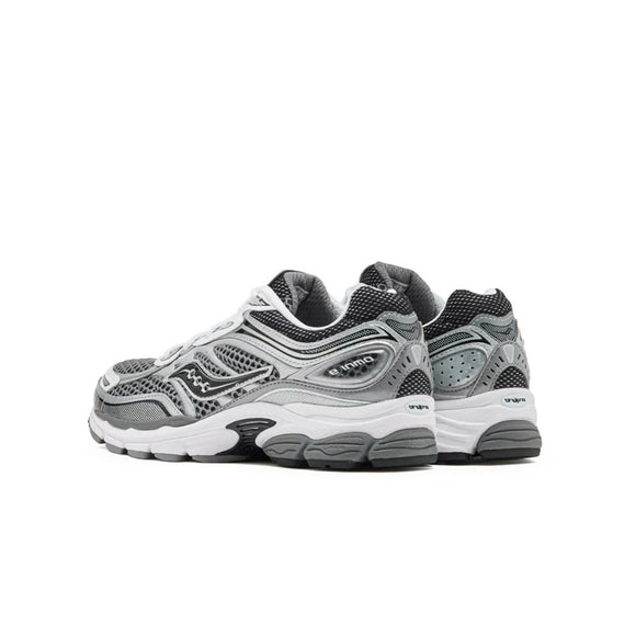 Saucony ProGrid Omni 9 Grey Silver Black S70739-42 SneakerMood Pair, rear three-quarter view
