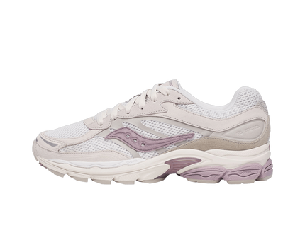 Saucony ProGrid Omni 9 Light Grey Lilac S70740-17 SneakerMood Side view, toe pointing left