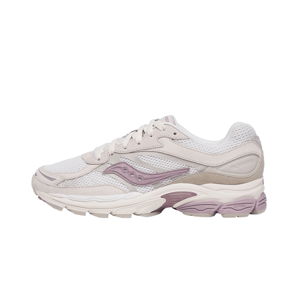 Saucony ProGrid Omni 9 Light Grey Lilac S70740-17 SneakerMood Side view, toe pointing left