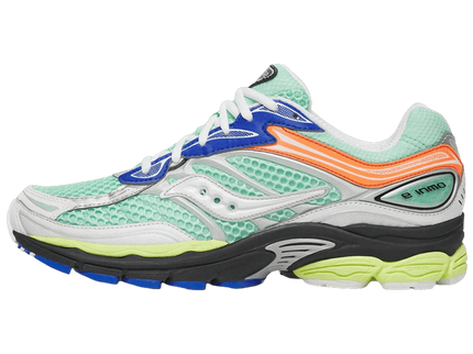 Saucony ProGrid Omni 9 Mint Multi S101245-1091 SneakerMood Side view, toe pointing left