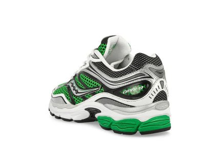 Saucony ProGrid Omni 9 OG Green Silver S70739-5 SneakerMood Rear three-quarter view