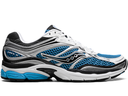Saucony ProGrid Omni 9 OG Royal Silver S70739-4 SneakerMood Side view, toe pointing right