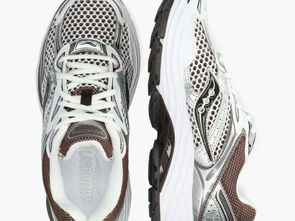 Saucony ProGrid Omni 9 OG White Brown S70739-57 SneakerMood Top view