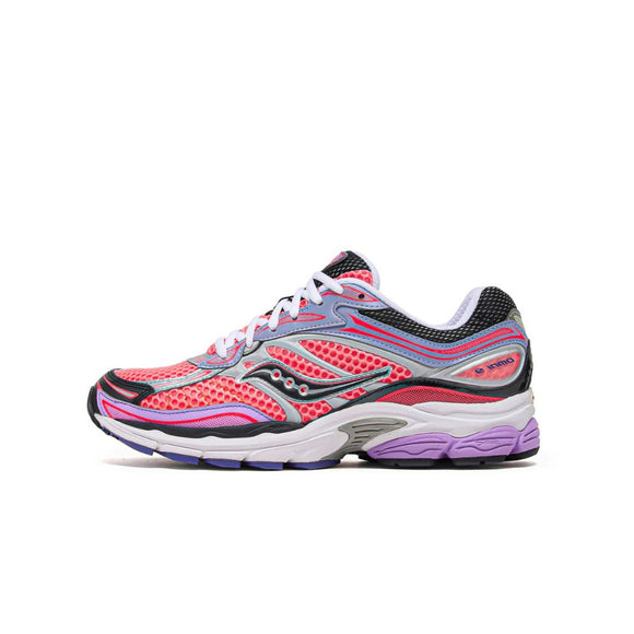 Saucony ProGrid Omni 9 Pink Purple S70739-30 SneakerMood Side view, toe pointing left
