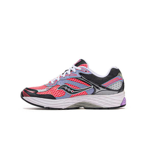 Saucony ProGrid Omni 9 Pink Purple S70739-30 SneakerMood Side view, toe pointing left