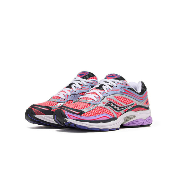Saucony ProGrid Omni 9 Pink Purple S70739-30 SneakerMood Pair, front three-quarter view