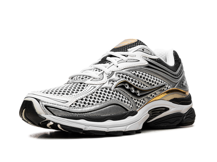 Saucony ProGrid Omni 9 Silver Gold S70739-9 SneakerMood Front three-quarter view