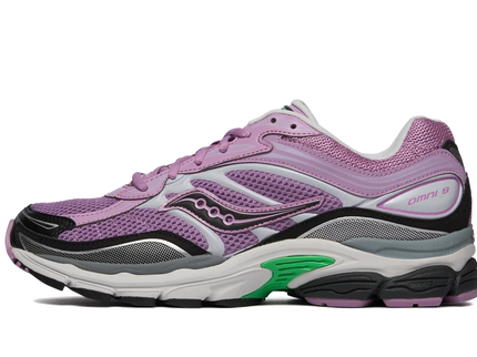 Saucony ProGrid Omni 9 Smokey Grape S70999-4 SneakerMood Side view, toe pointing left
