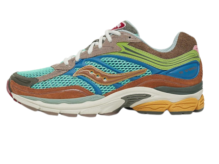 Saucony ProGrid Omni 9 Sneaker Politics Sportsman's Paradise S71032-1 SneakerMood Side view, toe pointing left
