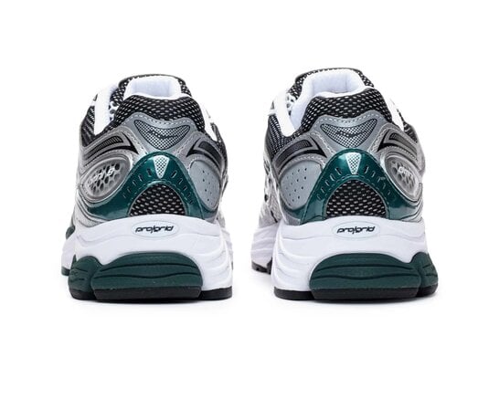 Saucony ProGrid Omni 9 White Pine Green S70739-56 SneakerMood Heel view