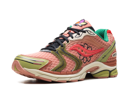 Saucony ProGrid Triumph 4 Jae Tips Flowers Grow Uptown Virginia Creeper S70966-2 SneakerMood Front three-quarter view