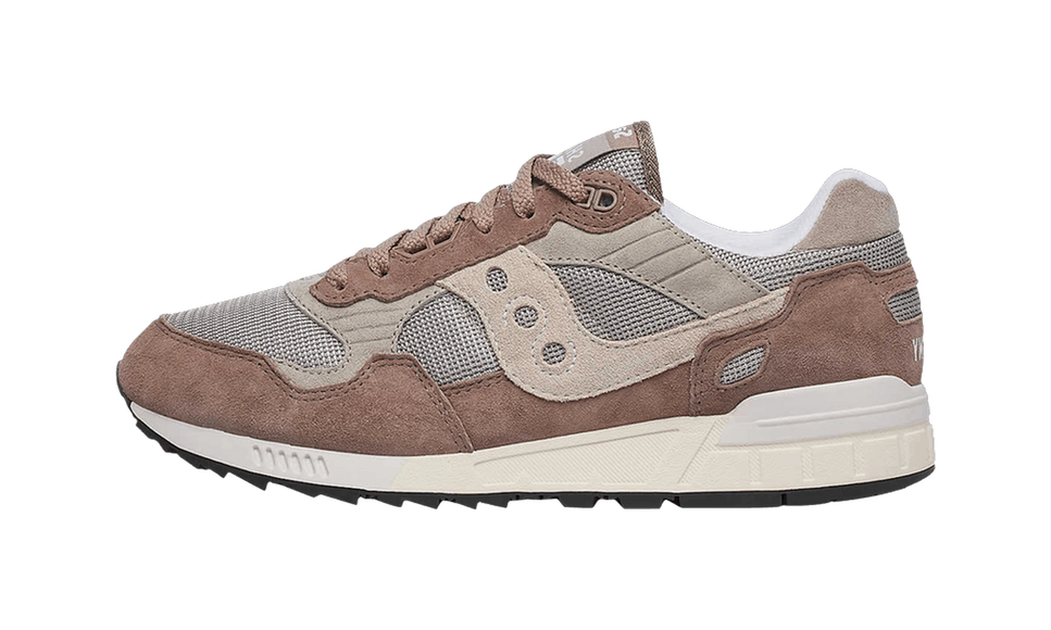 Saucony Shadow 5000 Gravel Grey S70665-42 SneakerMood Side view, toe pointing left