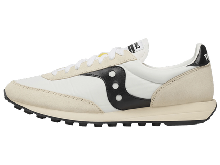 Saucony Trainer 80 White Black S70884-9 SneakerMood Side view, toe pointing left