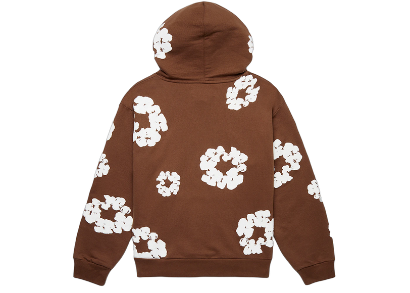 SneakerMood - Denim Tears Cotton Wreath Hoodie Brown - Back
