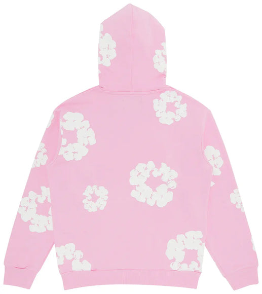 SneakerMood - Denim Tears Cotton Wreath Hoodie Pink - Back